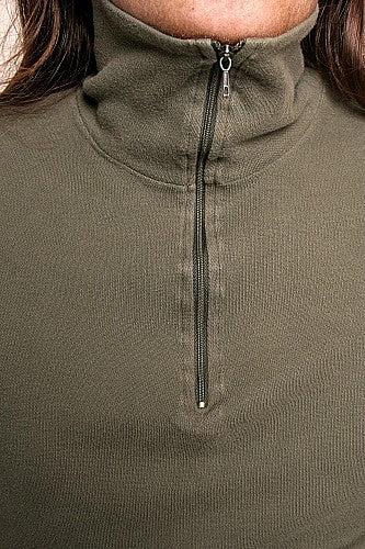 French Military Zipper Turtleneck Thermal – camoLOTS.com