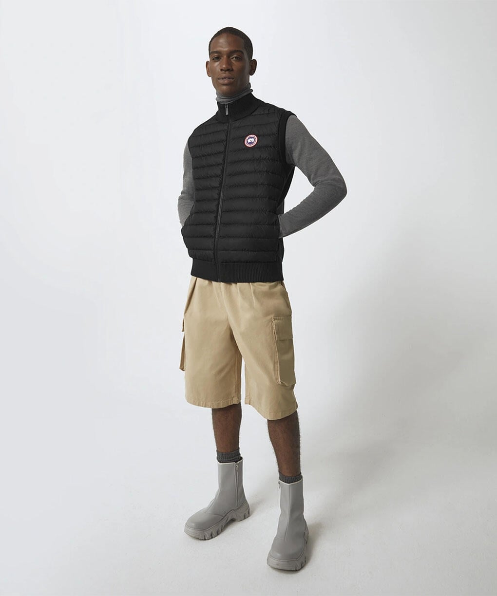 ハイブリッジ ニット ベスト(6829M)｜カナダグース (CANADA GOOSE