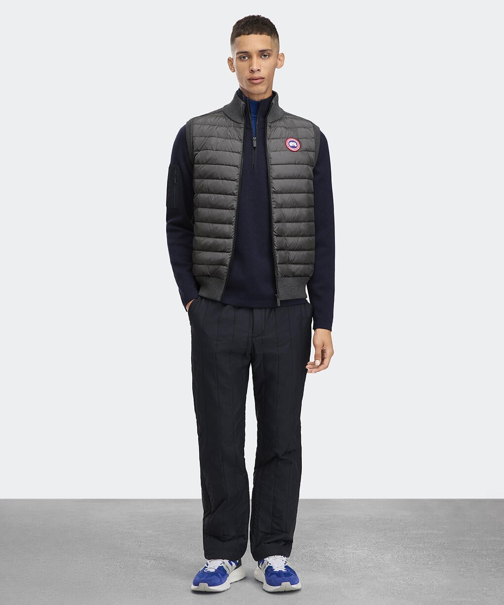 ハイブリッジ ニット ベスト(6829M)｜カナダグース (CANADA GOOSE