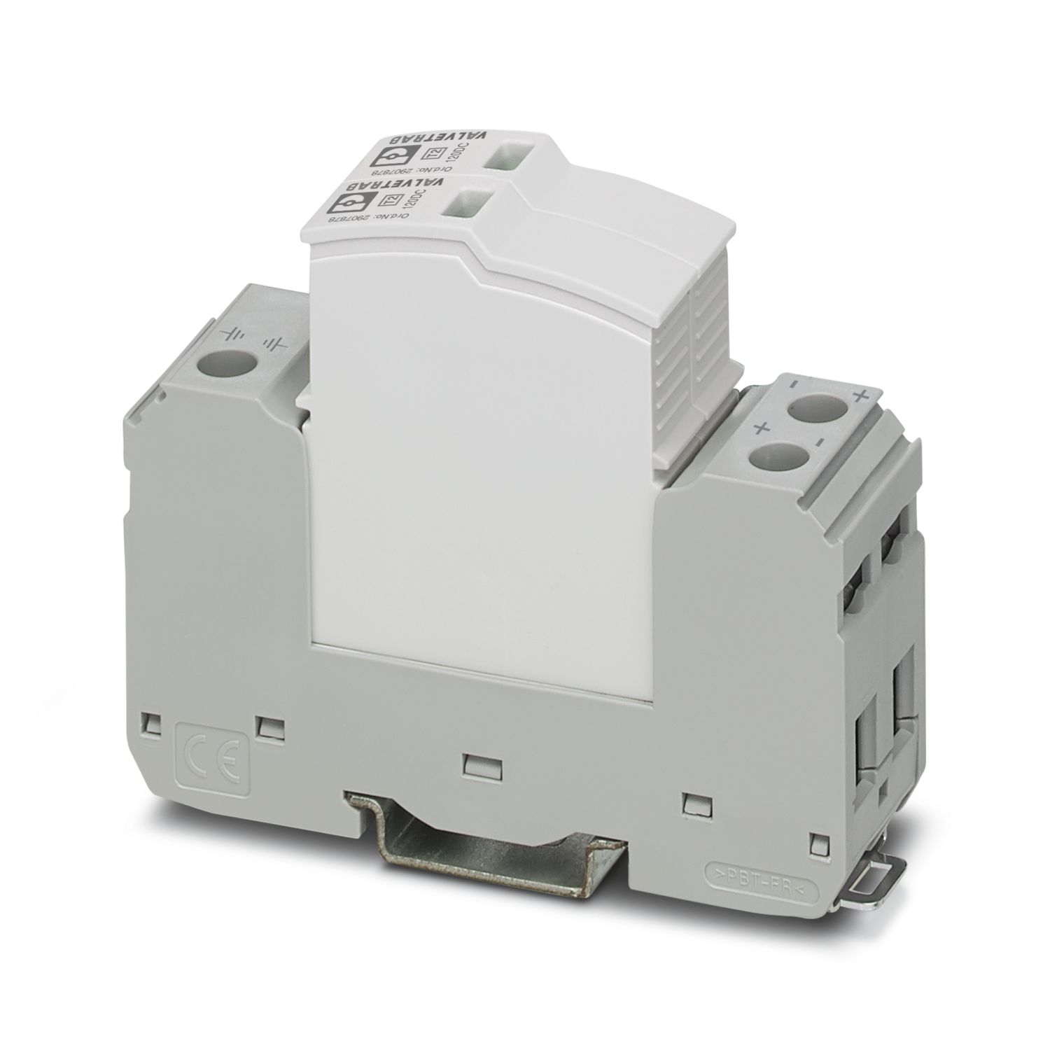 VAL-SEC-T2-2+0-120DC-FM - Type 2 surge arrester - 2907874