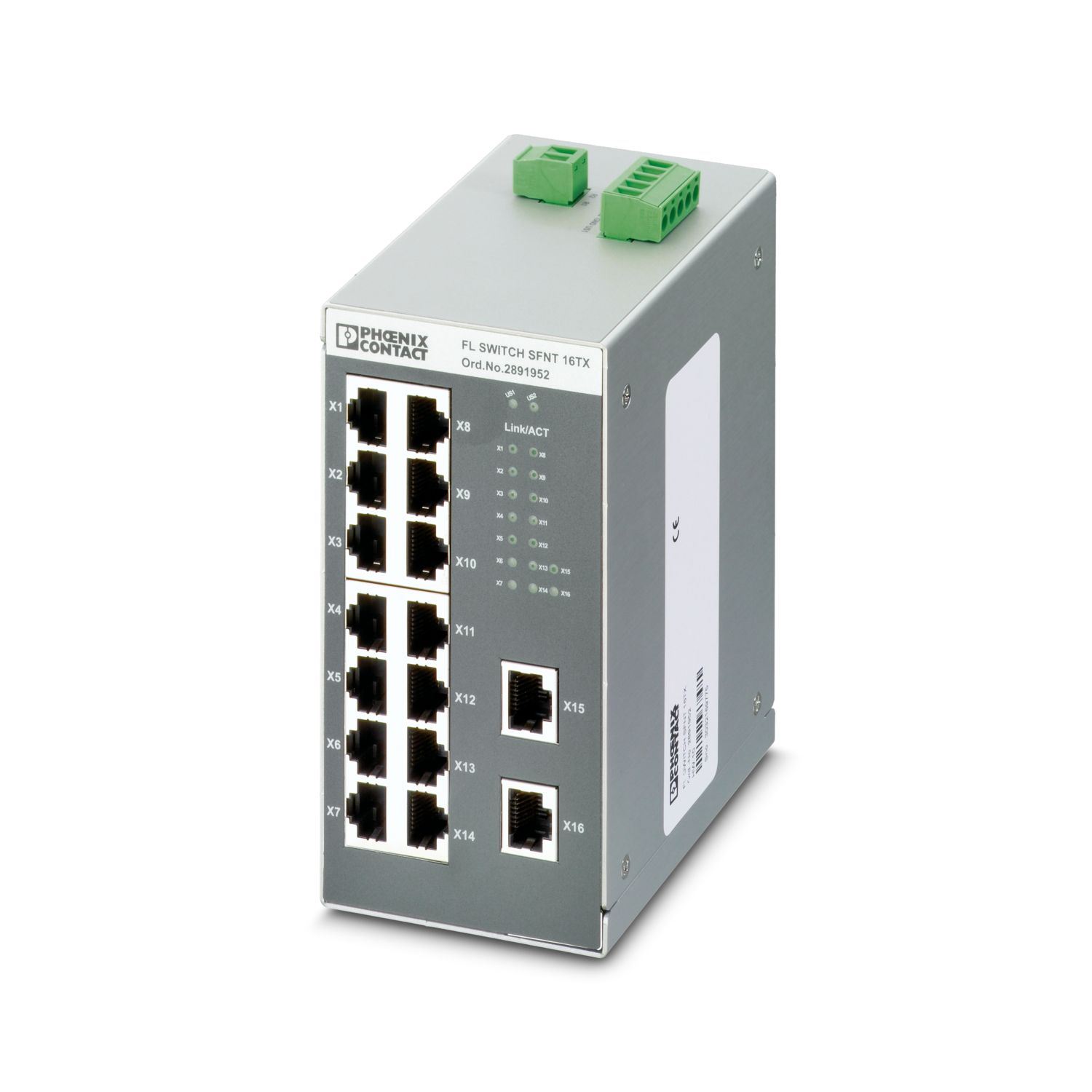 FL SWITCH SFNT 16TX - Industrial Ethernet Switch - 2891952