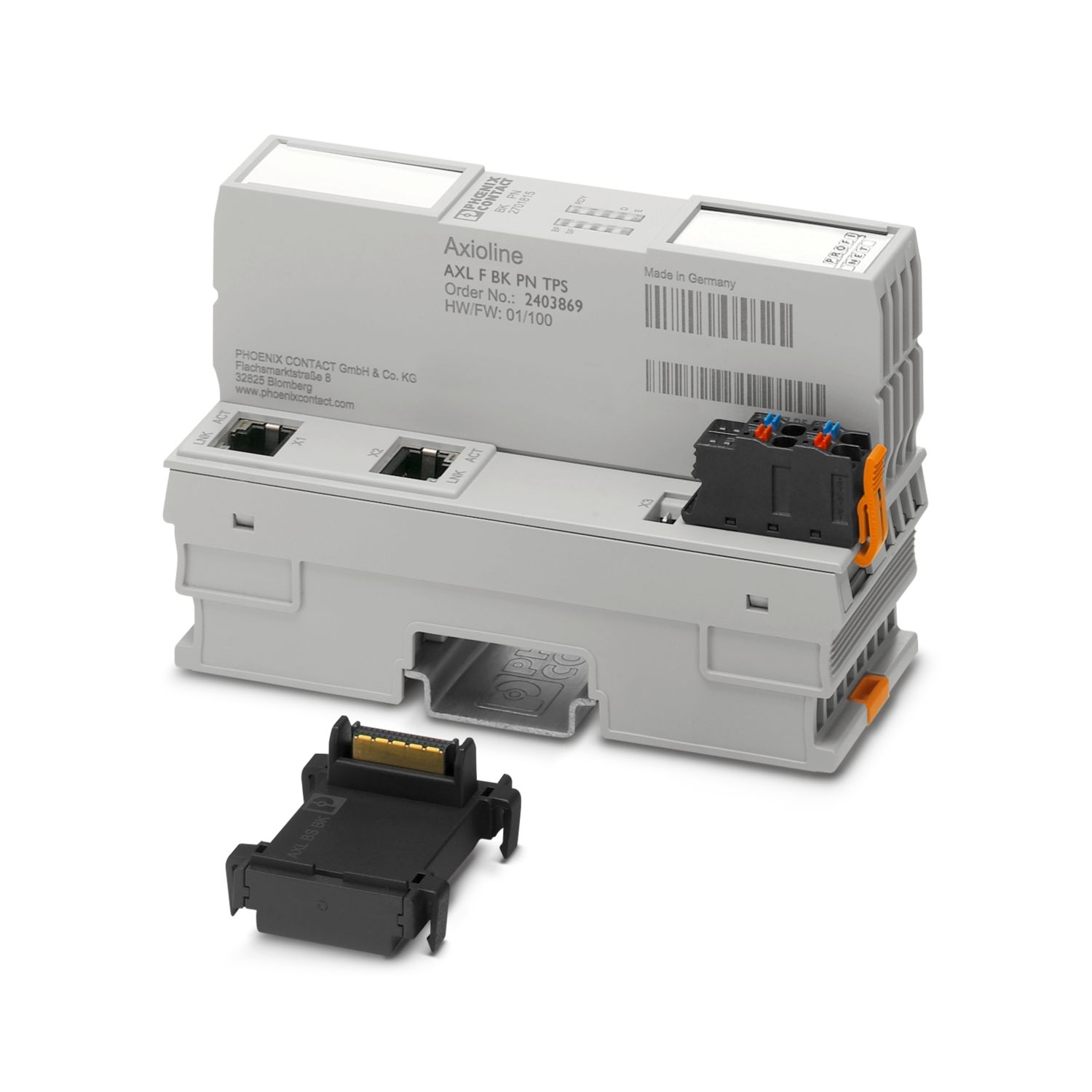 AXL F BK PN TPS - バスカプラ - 2403869 | Phoenix Contact