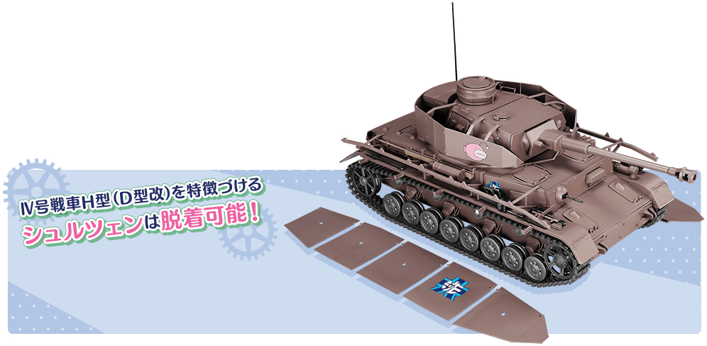 週刊 ガールズ＆パンツァー Ⅳ号戦車H型（D型改）をつくる：ホーム