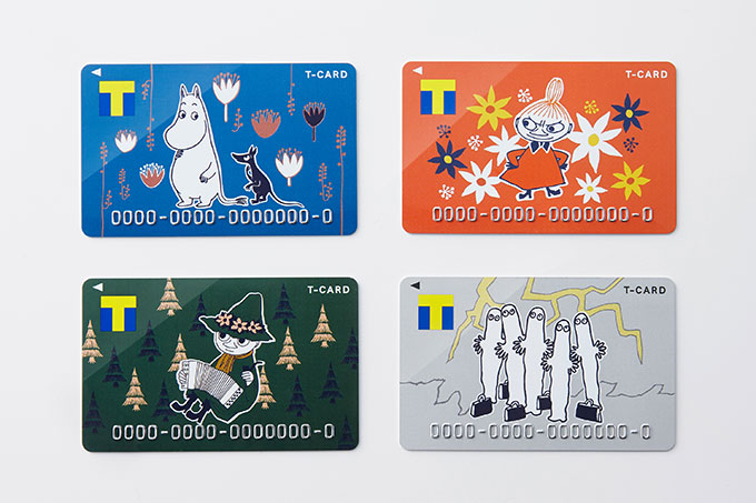 MOOMIN×Tカード」コラボ第3弾！リトルミイに加えムーミン、スナフキン