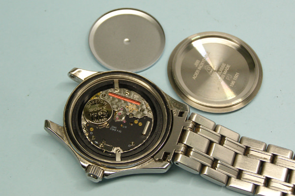 OMEGA Seamaster 120m Ref.196.1501 電池交換 | 渋谷で時計修理、電池
