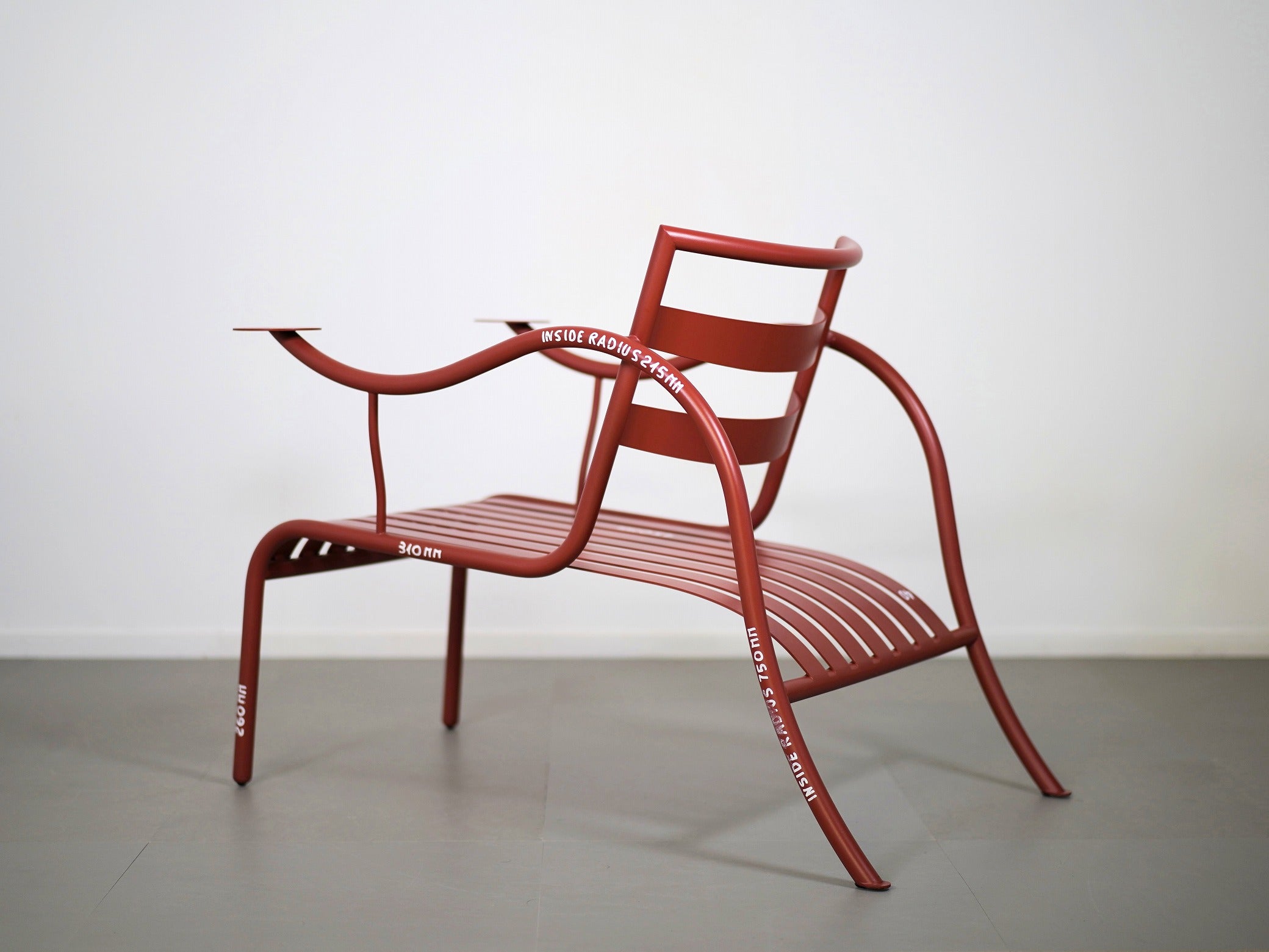 シンキングマンズチェア テラコッタ レターあり ジャスパー・モリソン