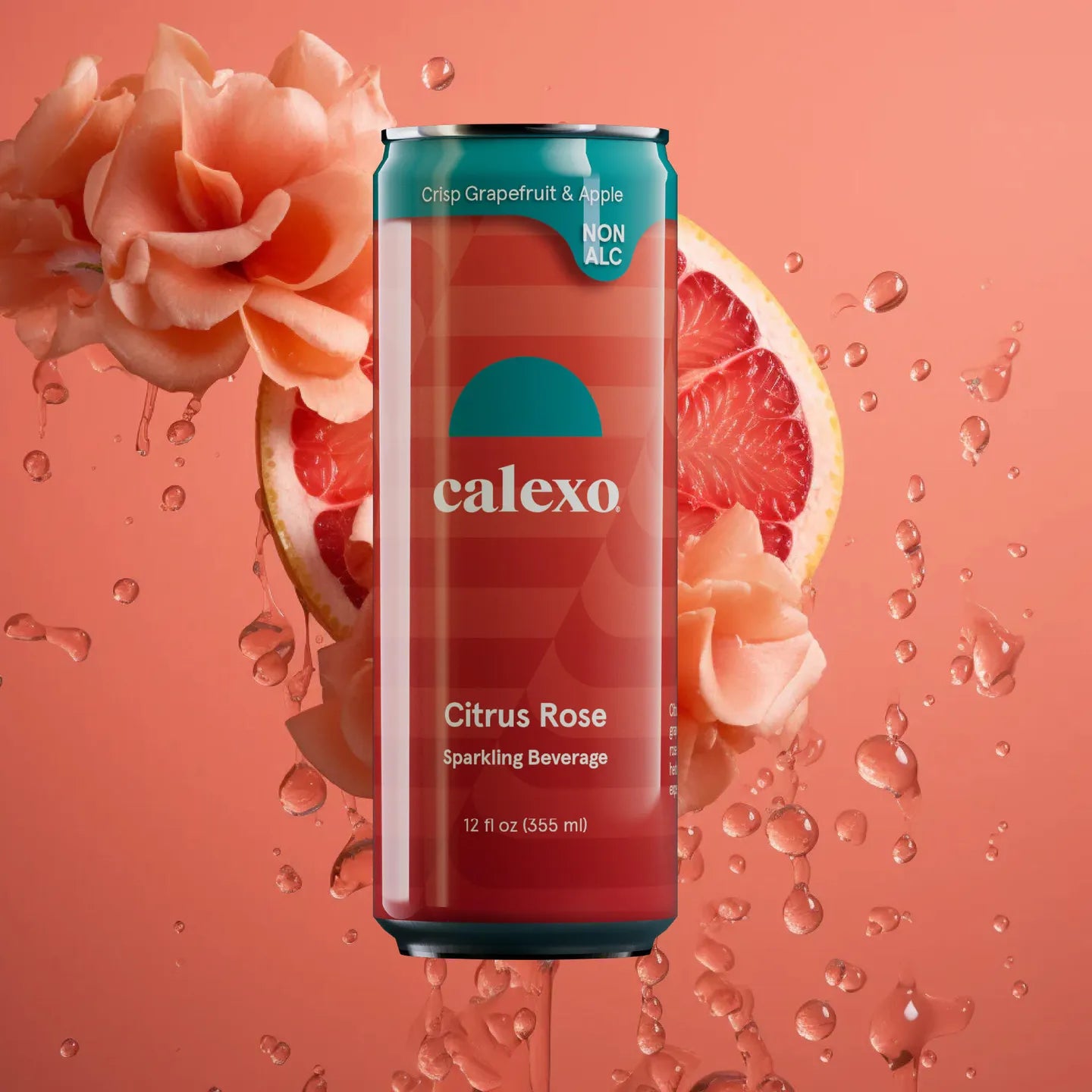 カレクソ シトラスローズ スパークリングノンアルカクテル 355ml x 4本