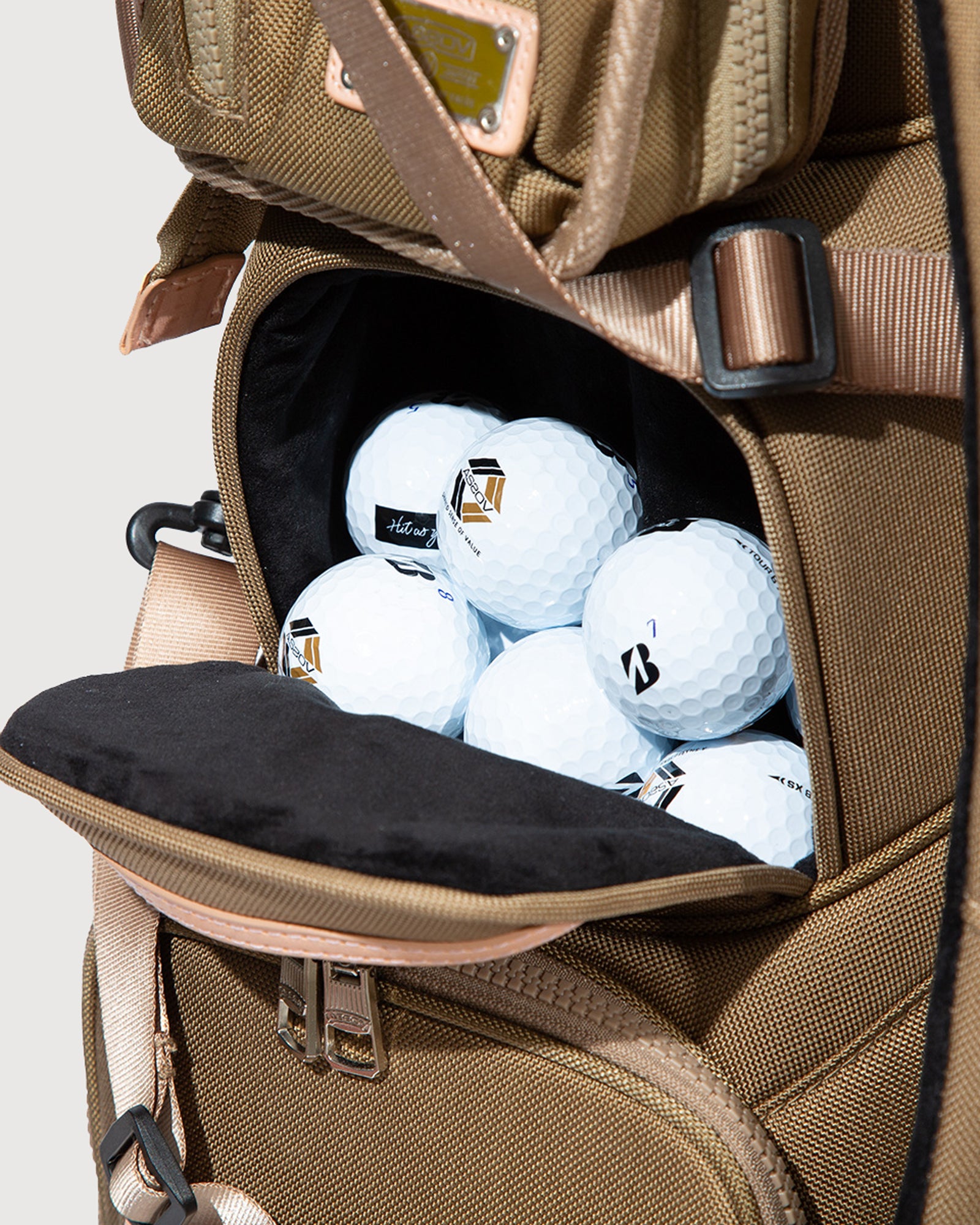 AS2OV×Cph/Golf™ #CADDY BAG - COYOTE - – Cph/Golf™︎