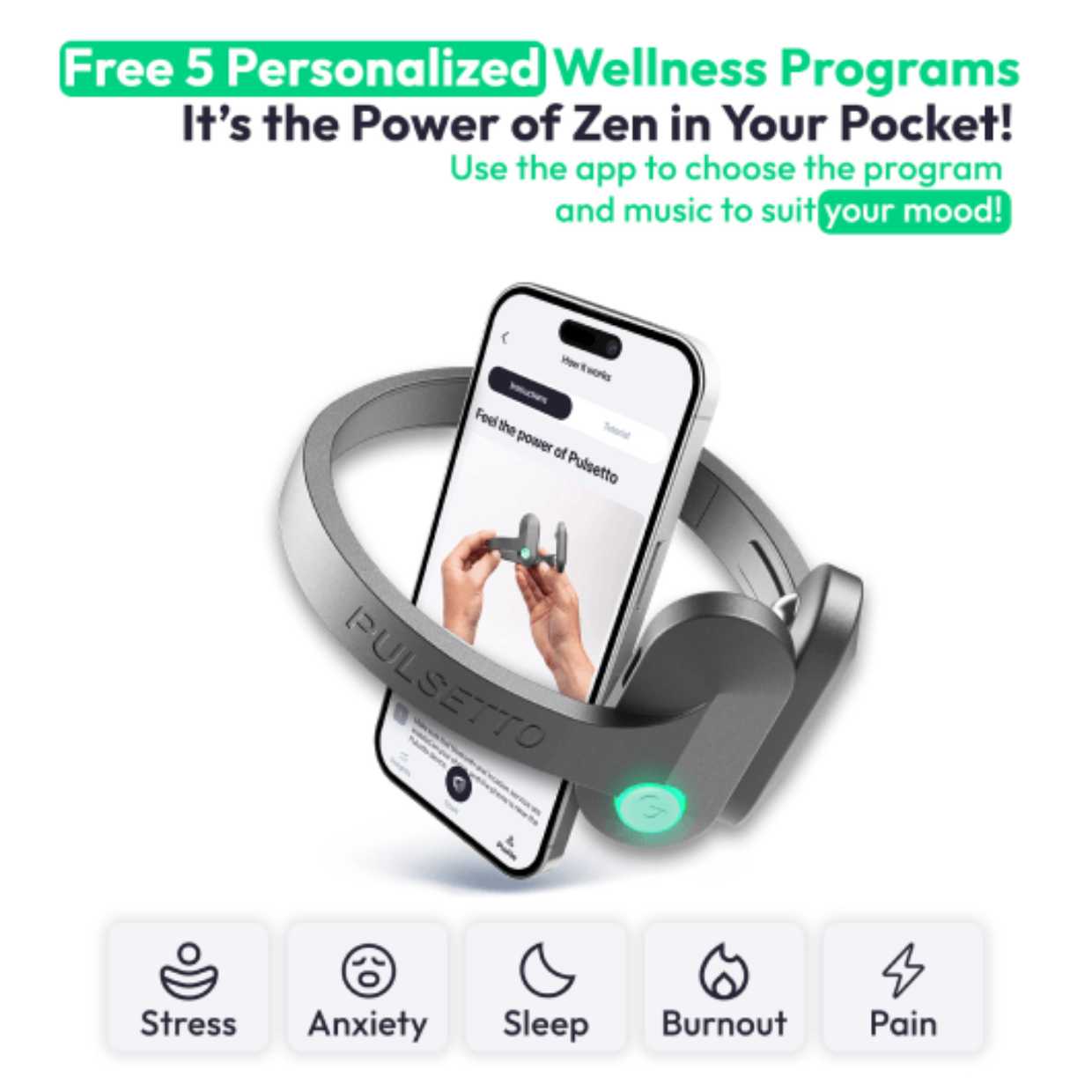 Pulsetto Vagus Nerve Stimulation Device | Caputron