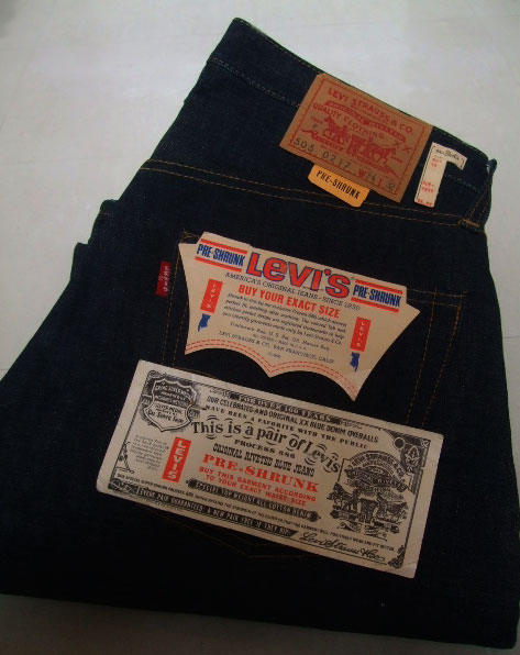 1960's DEAD STOCK（デッドストック） フラッシャー付き LEVI'S
