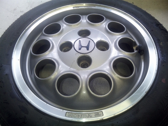 HONDA ビート純正ホイール ホイール修理＆ホイール再塗装 東京