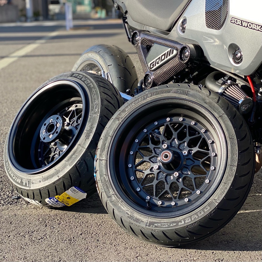 FLP BILLET REAR HUB 12×7 GROM JC61 JC75 | SCR_WORKS