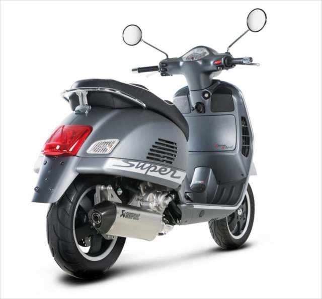 AKRAPOVIC スリップオンe1ステン | Vespa（ベスパ）の事なら SCSウェブ
