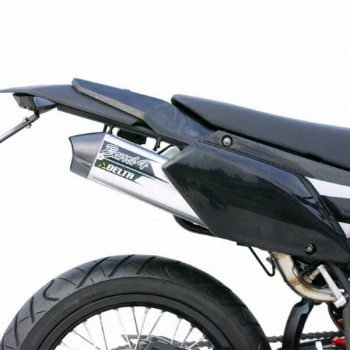 DELTA（デルタ）バレル4Sマフラー（政府認定品） KLX250(08-16)&Dﾄﾗｯｶｰ