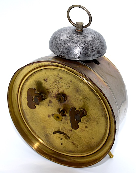 精工舎 ヘソ形目覚 大正時代前半頃【106】 | れとろくろっく 時々ぃ猫