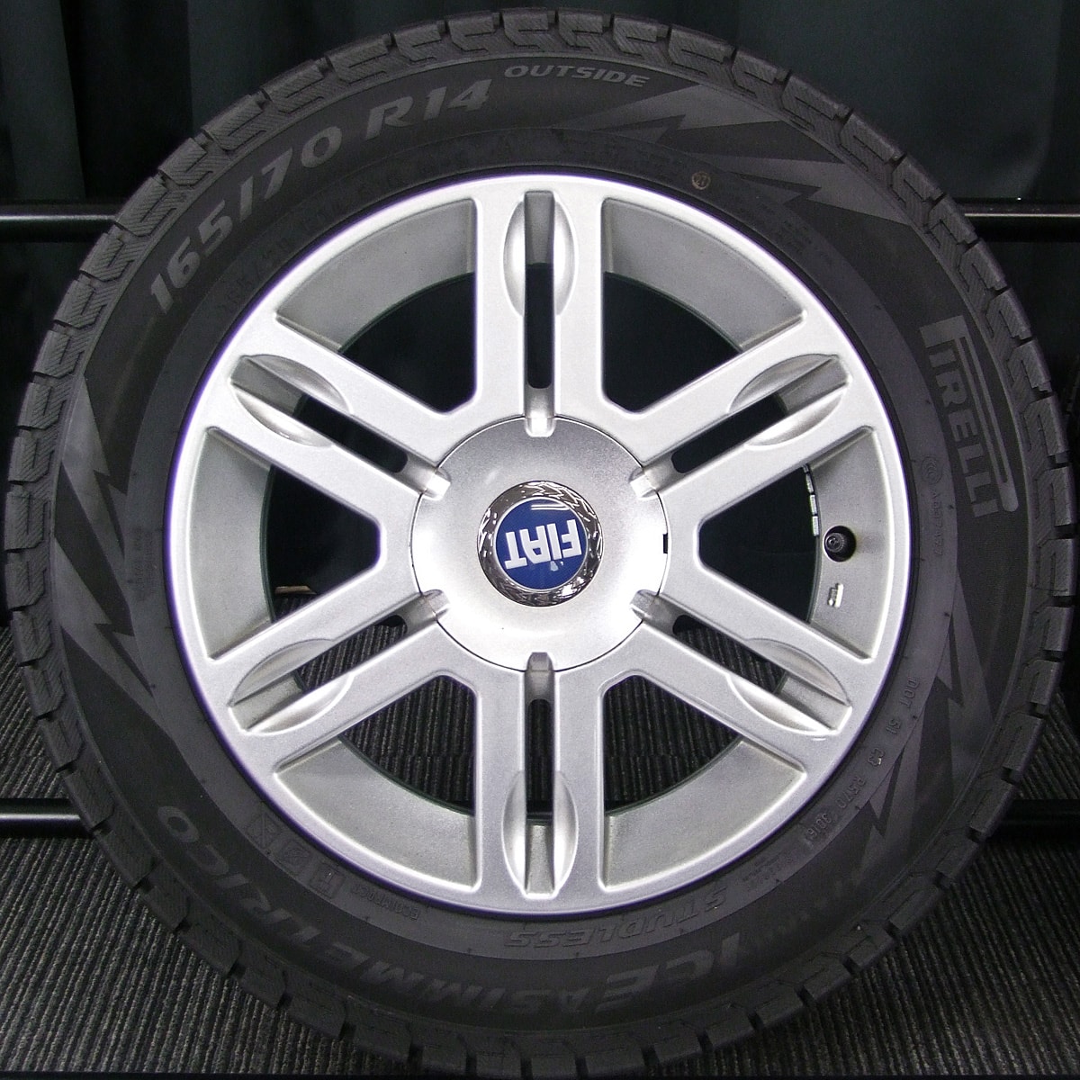 FIAT (フィアット) PANDA (パンダ) 純正 14×5J(+38)PCD98-4H シルバー