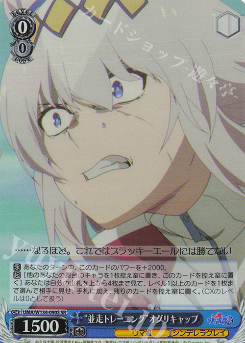 SR “並走トレーニング”オグリキャップ 販売 | アニメ『ウマ娘