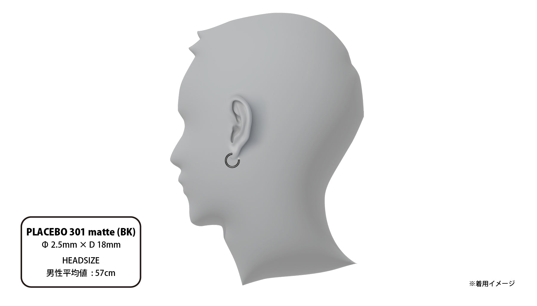 PLACEBO 301 matte (BK) | CAREERING - キャリアリング公式オンライン