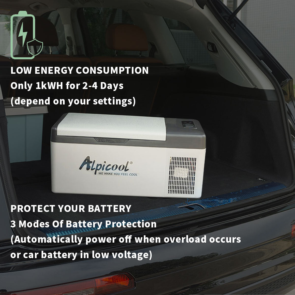 Alpicool C15 Portable Car Fridge