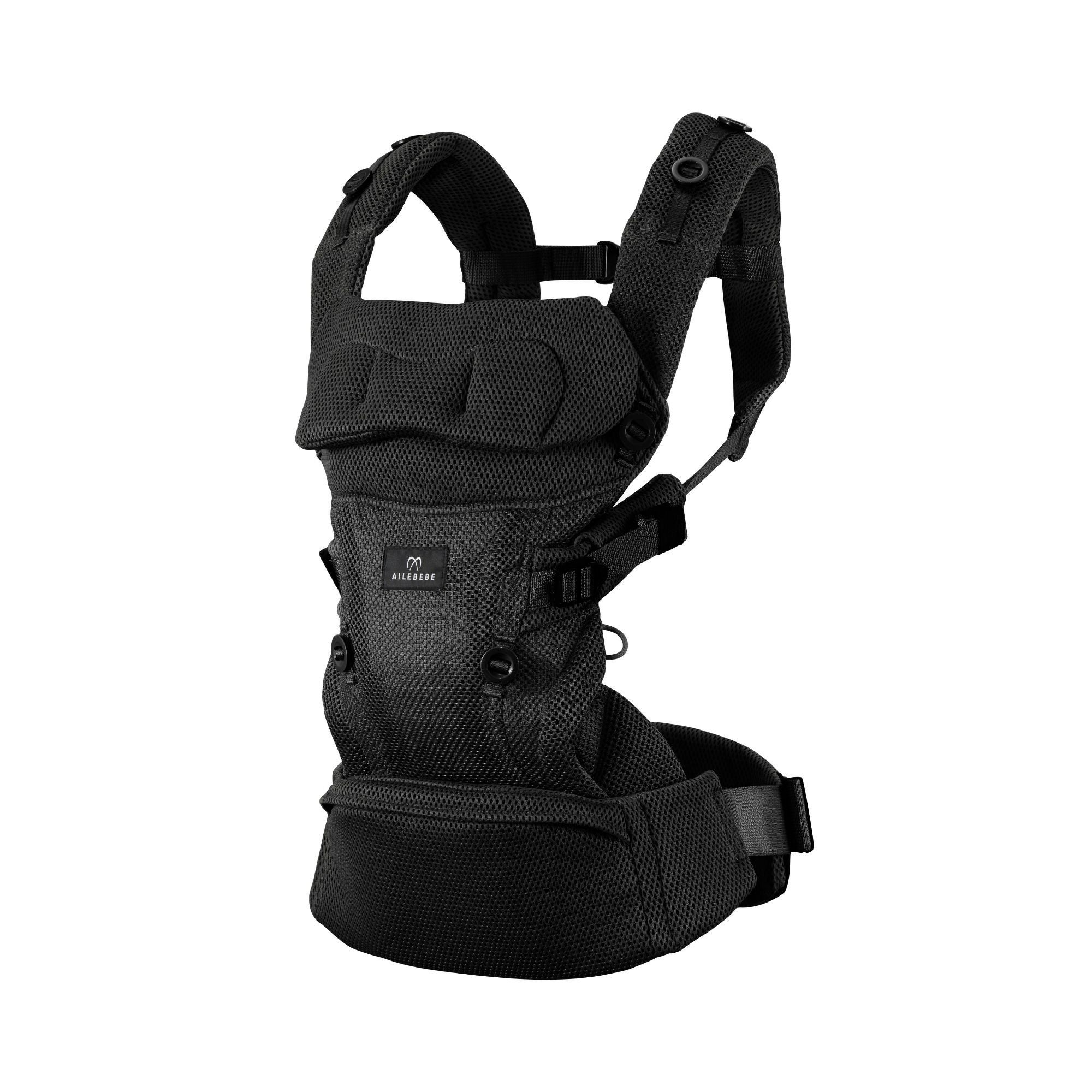 BB903 エールベベ・ベビーキャリア スリー ニュアンスグレー