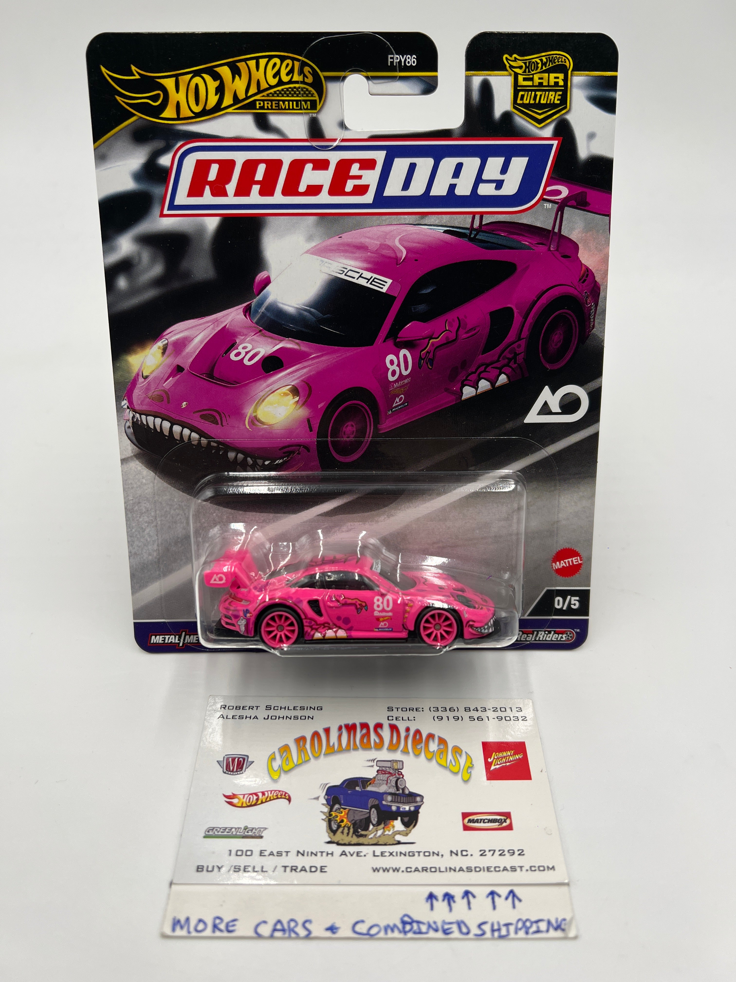 2024 HW Gold Label Premium Race Day #0/5 CHASE Roxy Porsche 911
