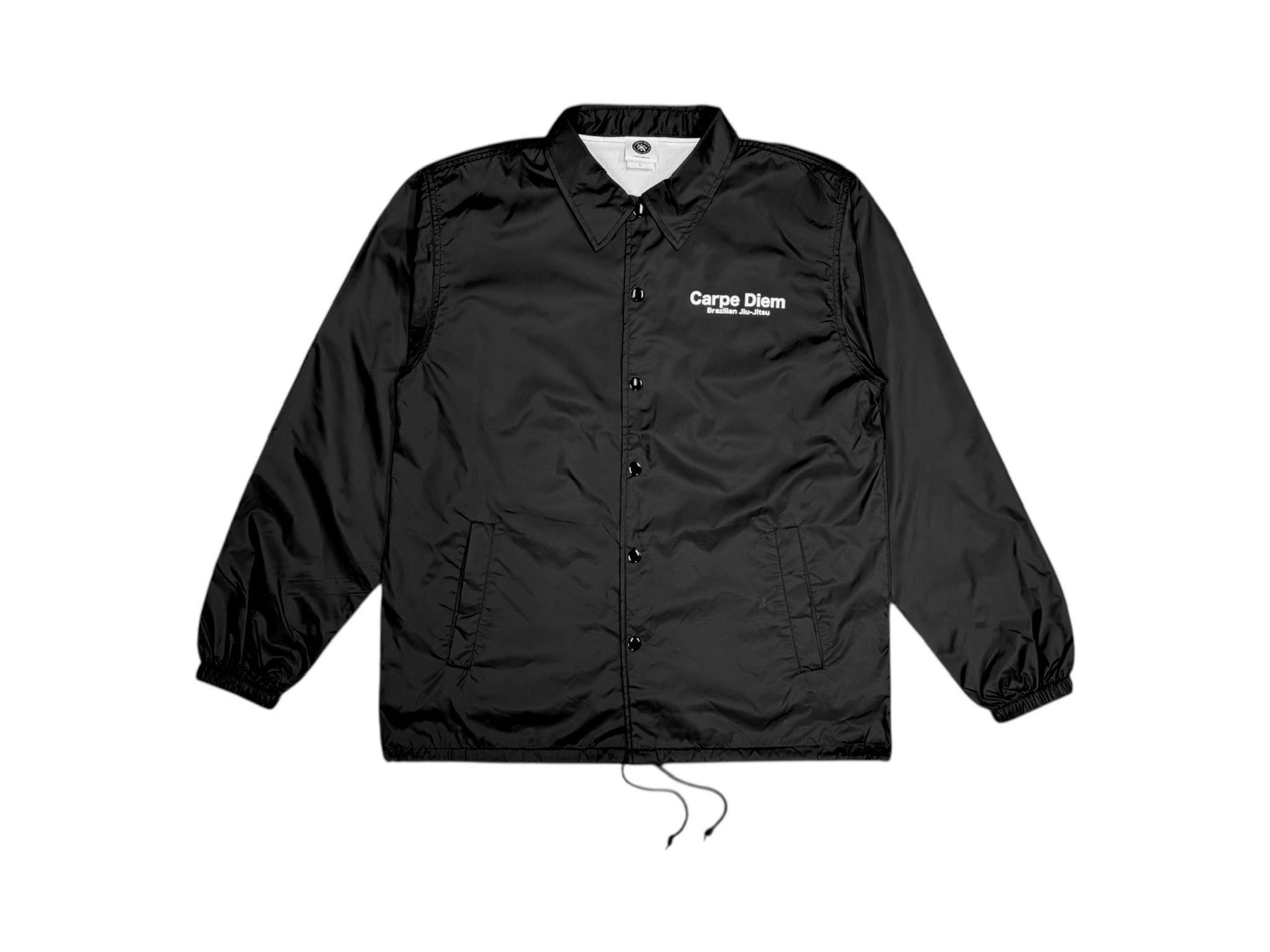 CARPE DIEM COACH JACKET - Black – CARPE DIEM BJJ ONLINE STORE
