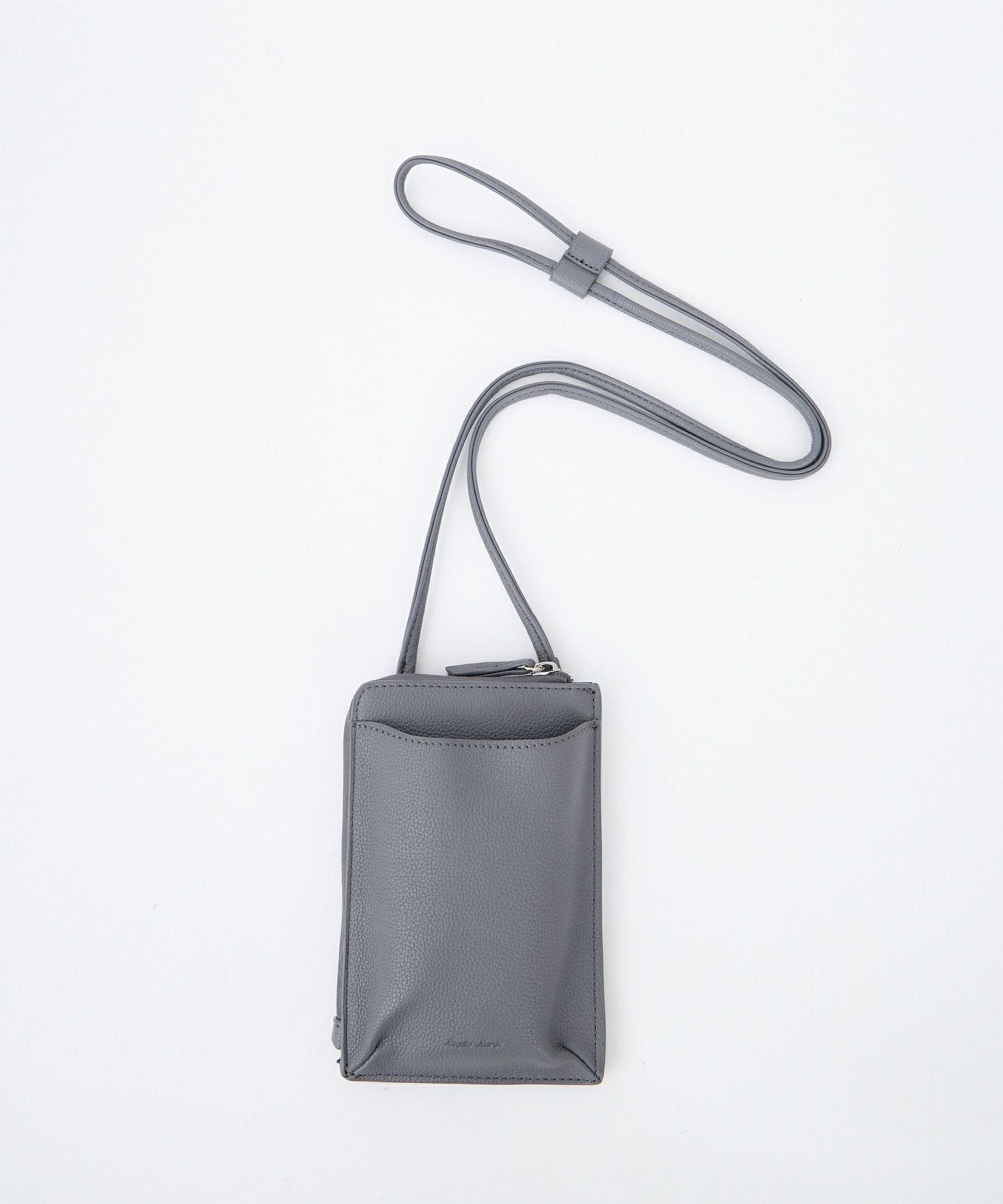 69%OFF】スマホショルダーバッグ/フルグレインフェイクレザー