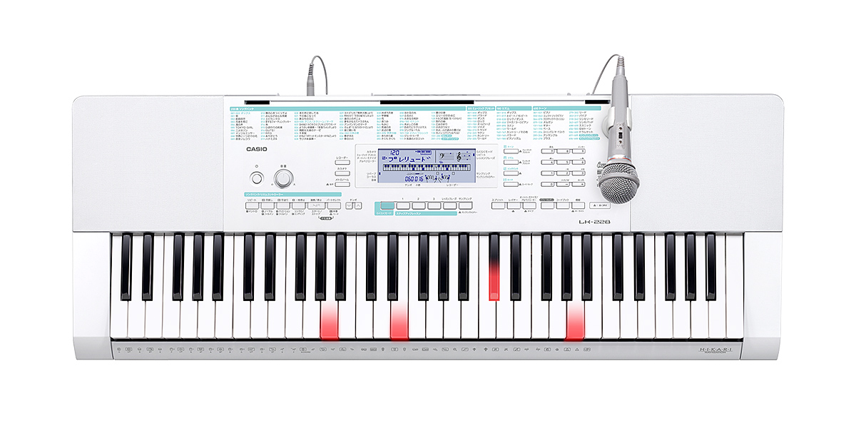美品 CASIO LK-270 光ナビゲーション キーボード 電子ピアノ 美品