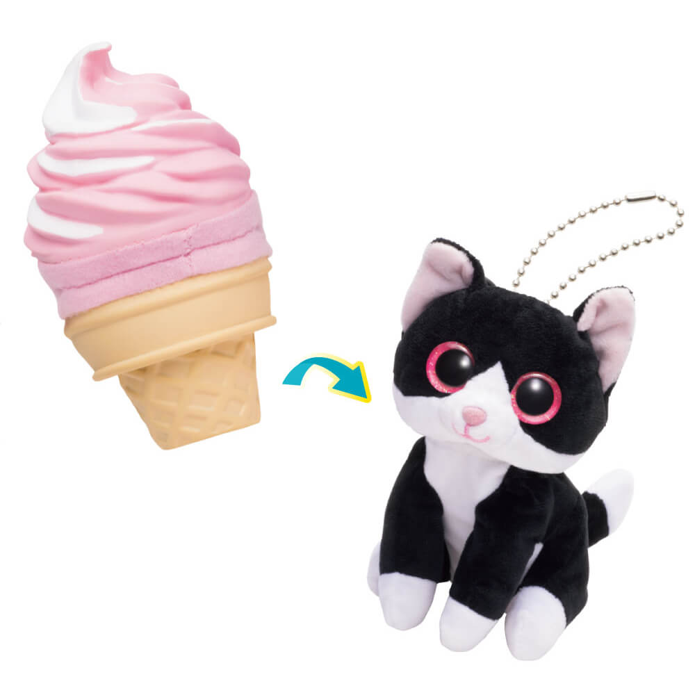アイスクリームを裏返すと…猫が現れるッ！かわいい子供向けおもちゃ