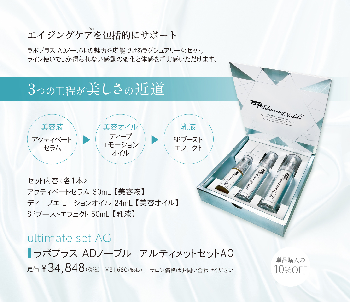 LABO+ Advance Noble | 北海道札幌市の化粧品・エステ・美容総合商社