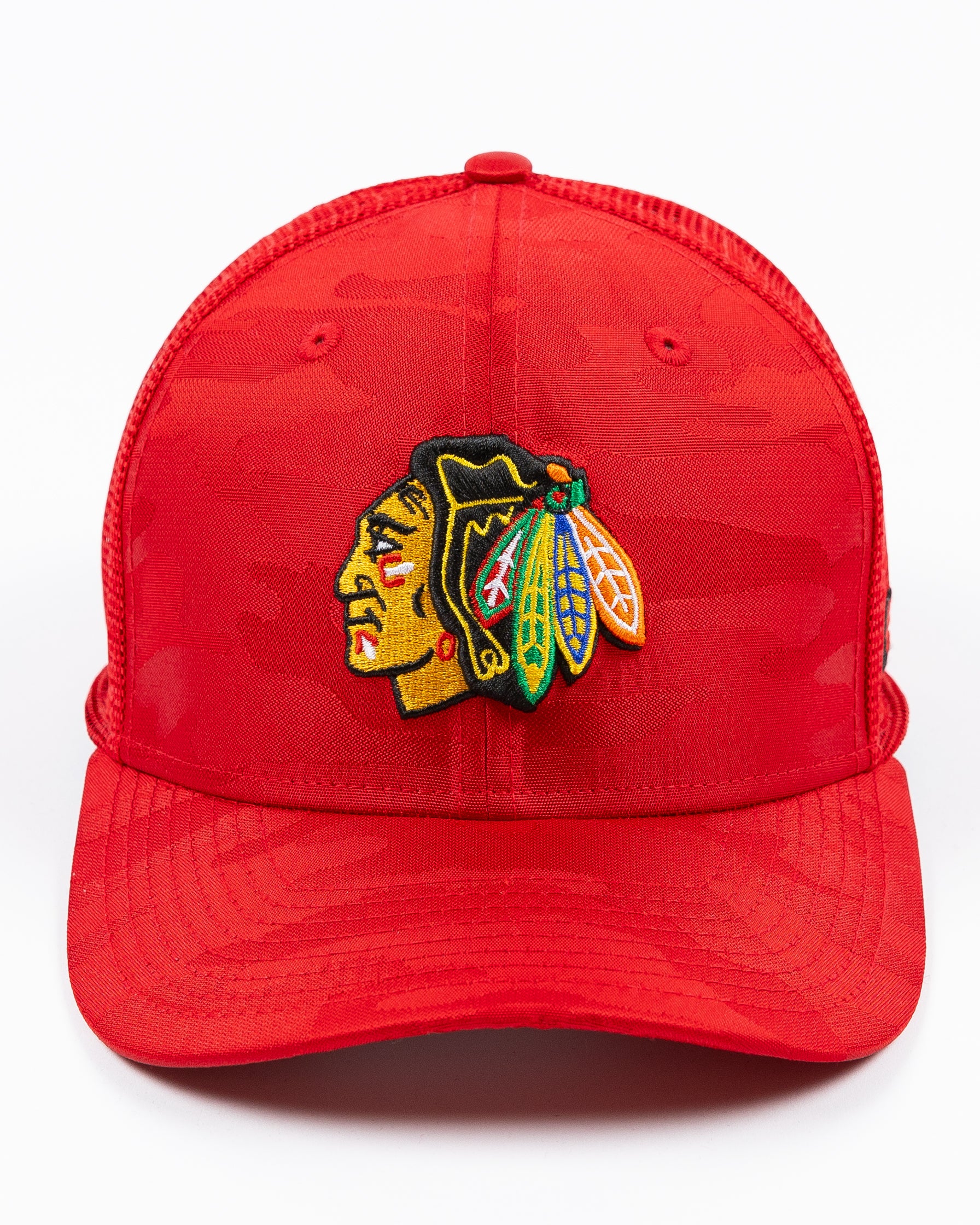 New Era Chicago Blackhawks 9SEVENTYSS Camo Trucker Cap – CBH Shop