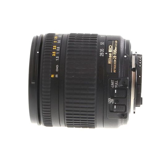 Nikon Nikkor 28-200mm F/3.5-5.6 G IF-ED Aspherical AF Lens, Black