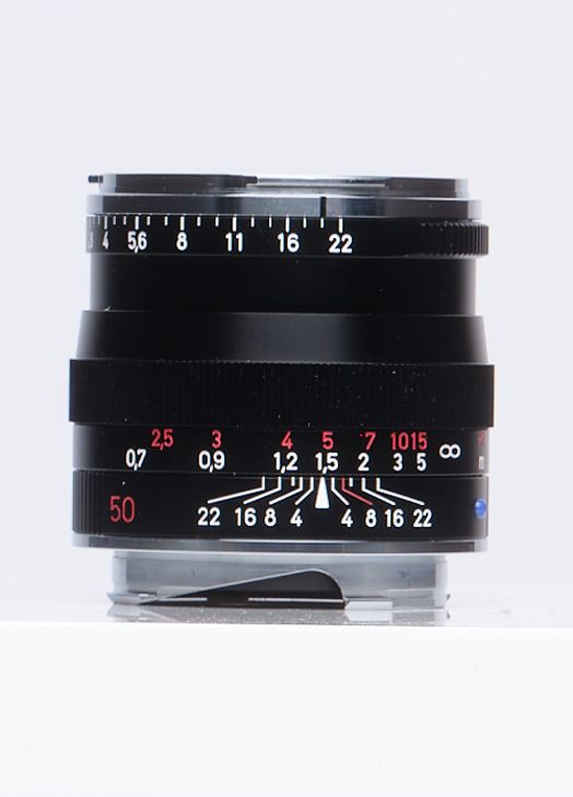 Zeiss 50mm f/2 ZM Planar T* Lens for Leica M-Mount, Black {43}