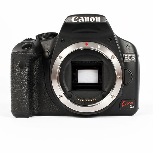 Canon EOS Kiss X3 (Japanese Rebel T1I) DSLR Camera Body, Black