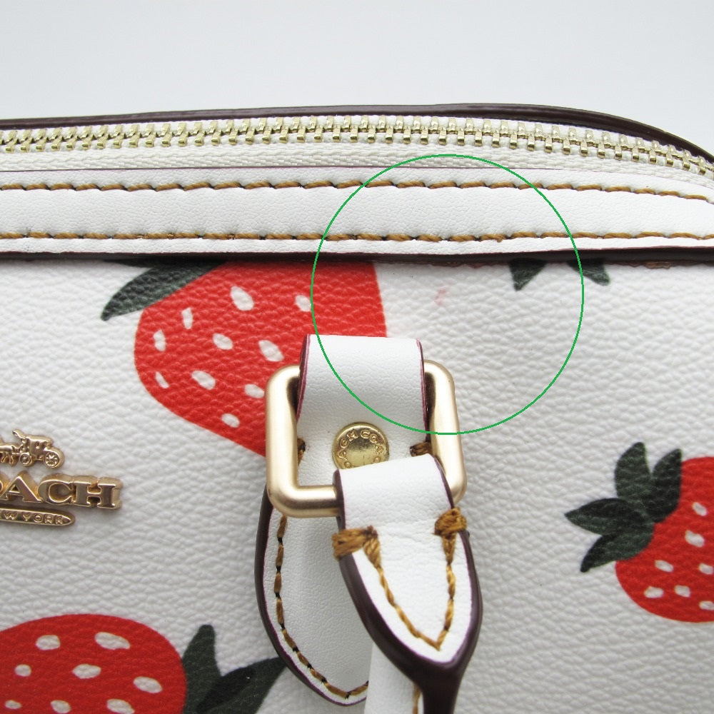 COACH コーチ ミニ アーロン クロスボディ ワイルドストロベリー