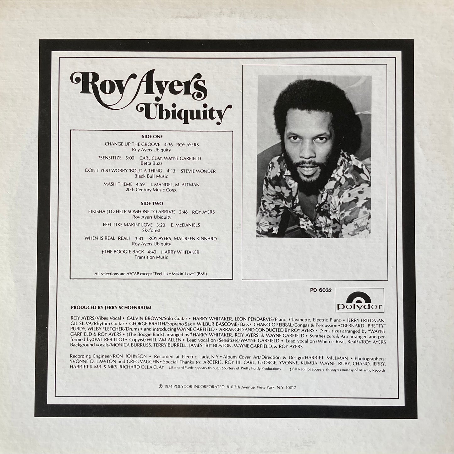 USED】Roy Ayers Ubiquity - Change Up The Groove (LP) – CELLAR RECORDS