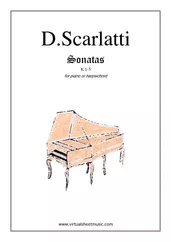 Scarlatti: Sonatas K 6-10 sheet music (PDF)