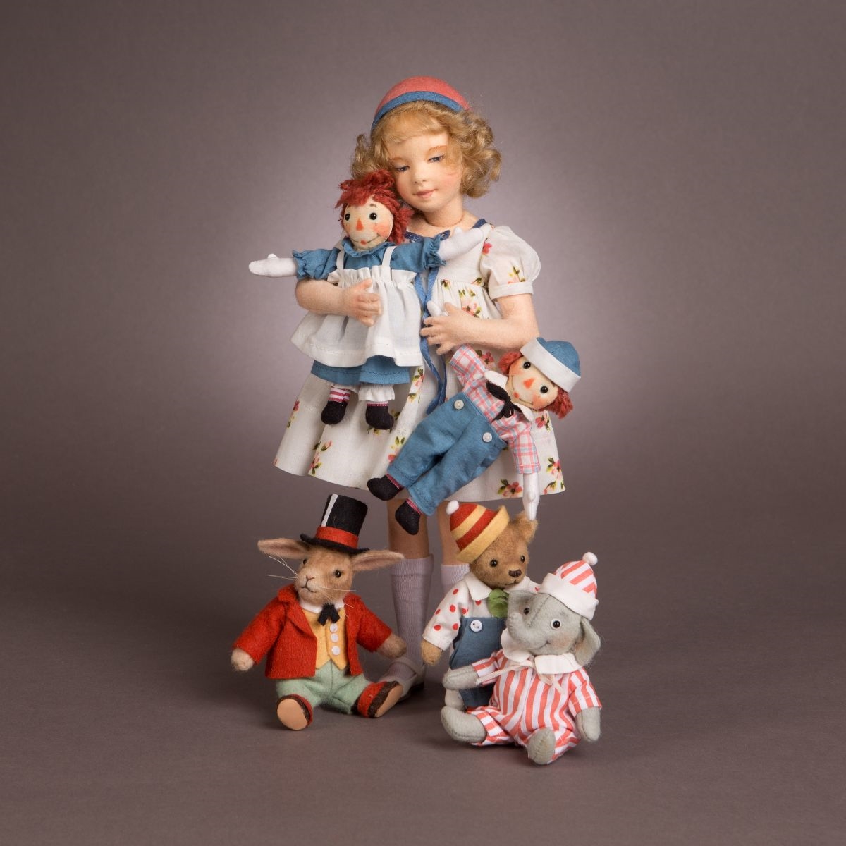 R John Wright 2021 Convention Doll - Little Miss Vermont