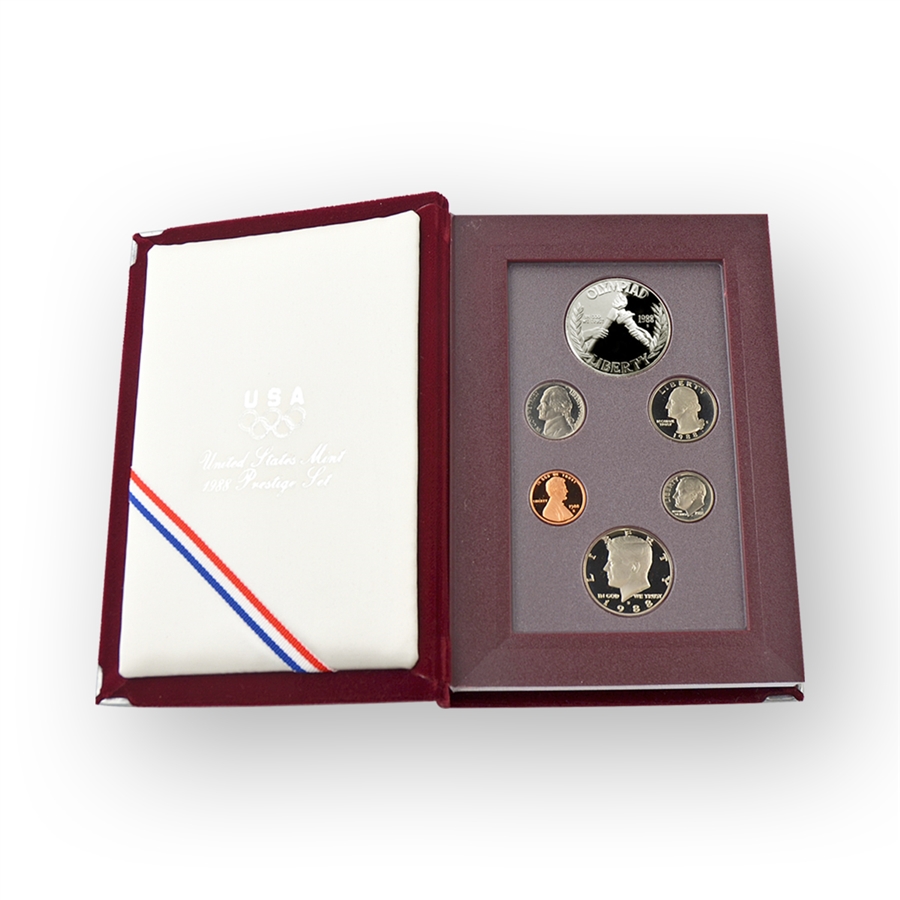 1983 Prestige Proof Set-Olympic Silver Dollar