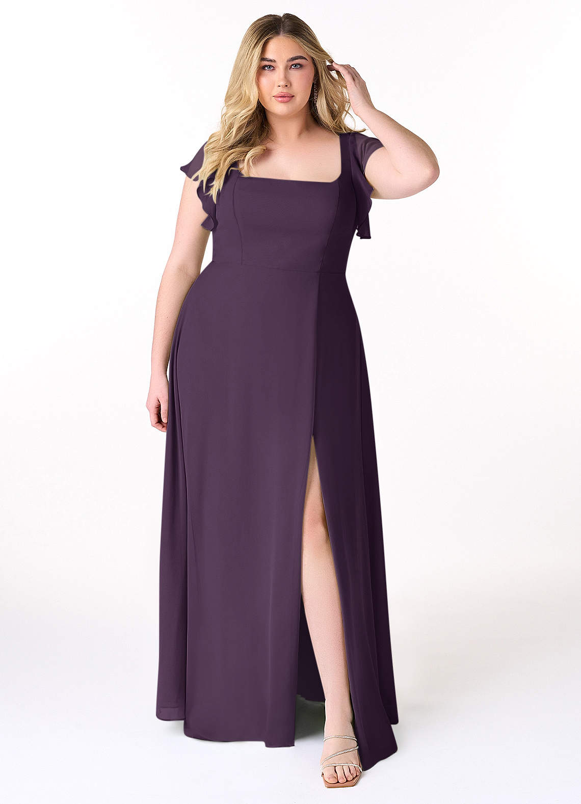 Azazie Bondi Plum Bridesmaid Dresses | Azazie