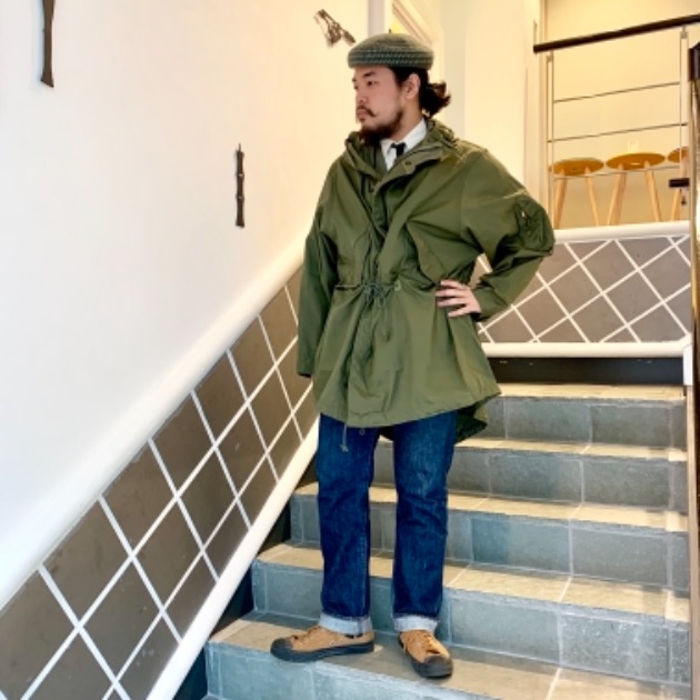 BUZZ RICKSON'S × fennica別注M48 フィッシュテールパーカ、とうとう