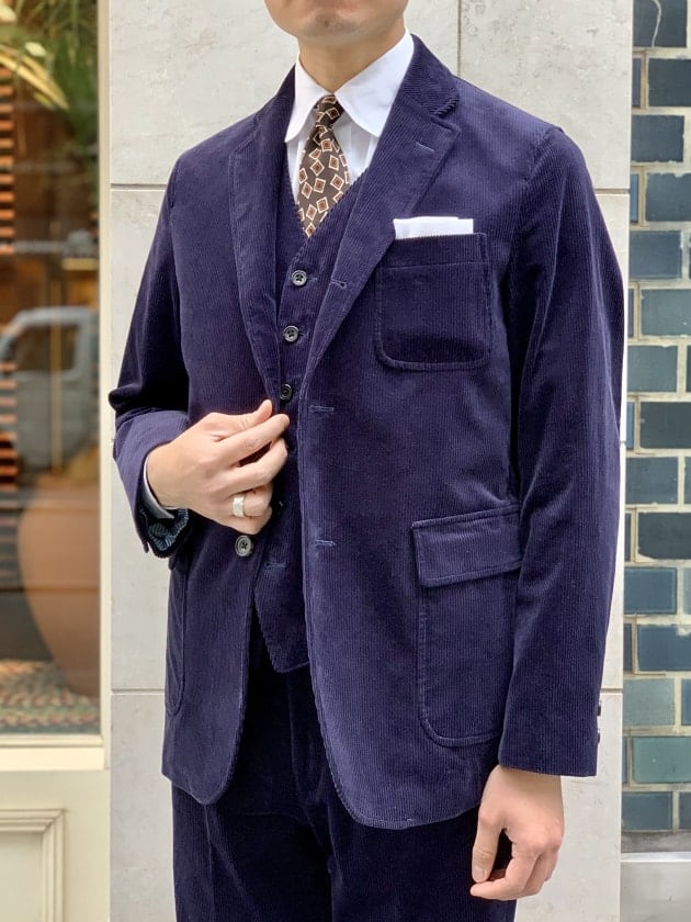 VARIATION STYLING ～BEAMS PLUS CORDUROY 3piece～｜BEAMS PLUS