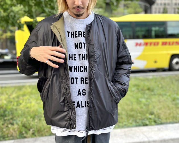 TAION × BEAMS LIGHTS / 別注 ミリタリー リバーシブル インナーダウン