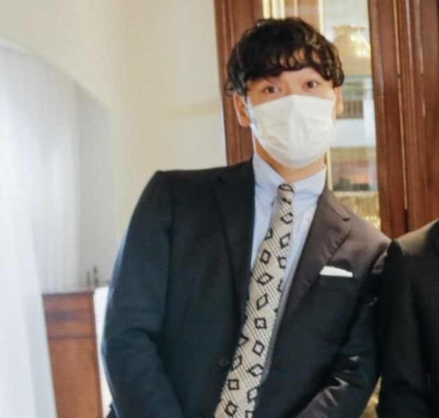 BEAMS F＞高級食材ネイビースーツ｜BEAMS F（ビームスF）｜BEAMS