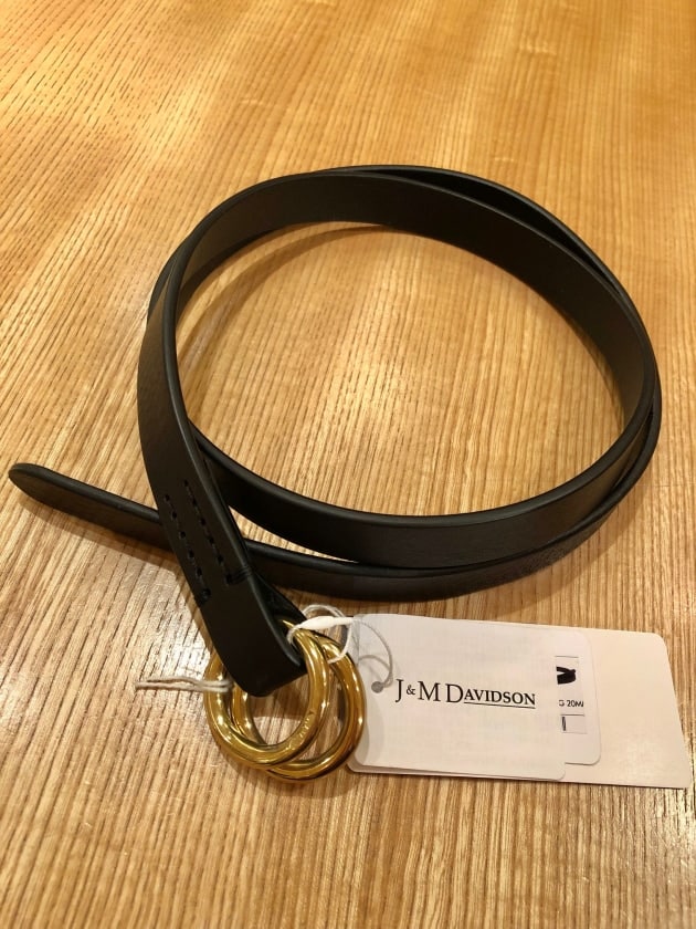 J&M DAVIDSON〉約7ヶ月待ち…念願叶って購入した別注のリングベルトを