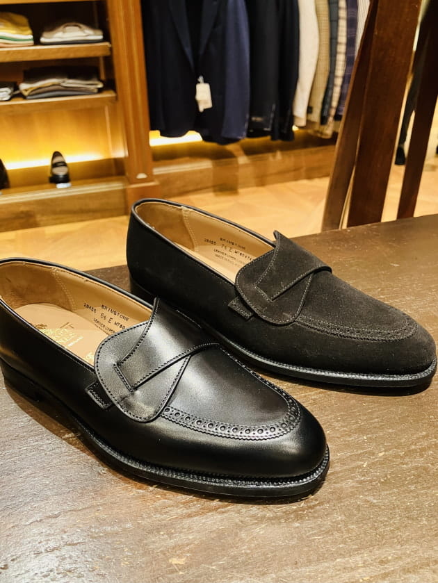 CROCKETT & JONES × BEAMS F / 別注 BRIMSTONE バタフライローファーの