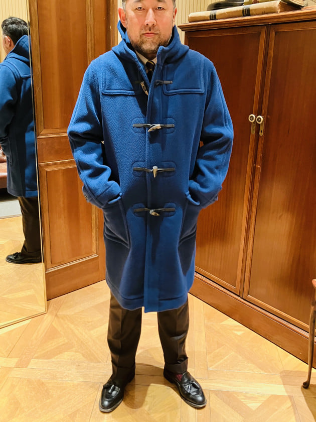 INVERTERE × BEAMS F / 別注 ヘリンボーン ダッフルコートのご紹介①