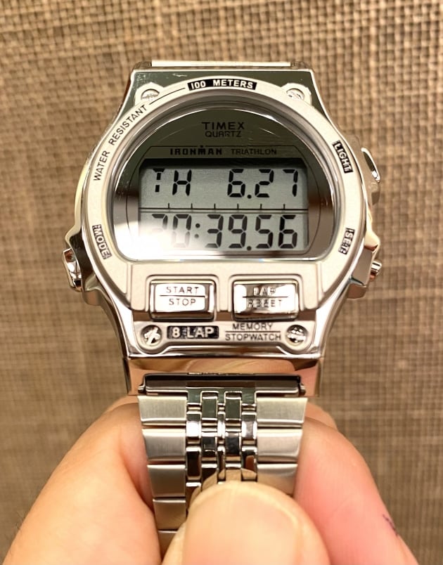 本日発売！別注 IRONMAN（R）8-LAP METAL【TIMEX × BEAMS】｜ビームス