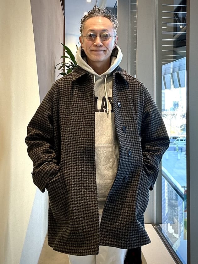 シェットランドウールカーコート。｜BEAMS F（ビームスF）｜BEAMS