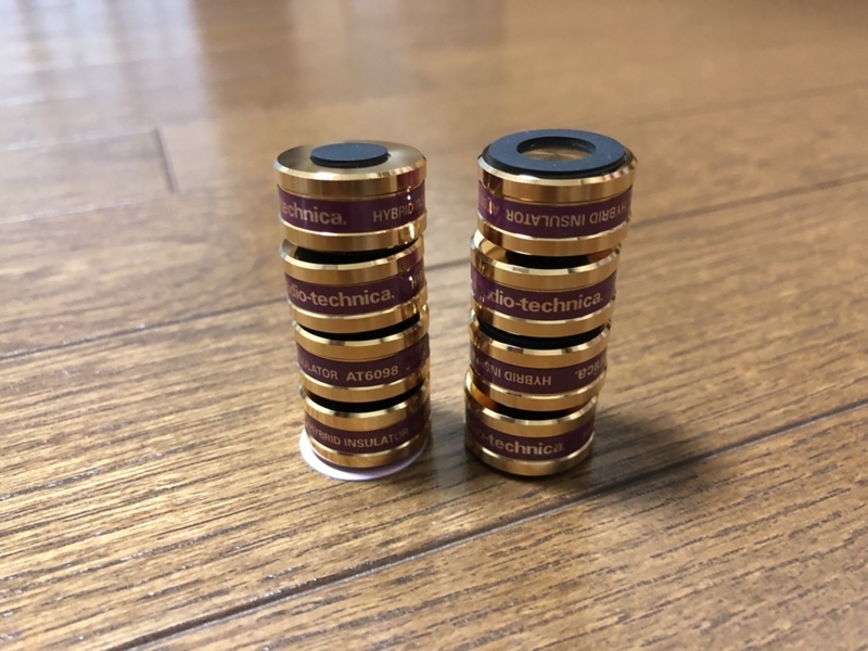 インシュレーターで音質は変わる？audio-technicaのAT6098をレビュー